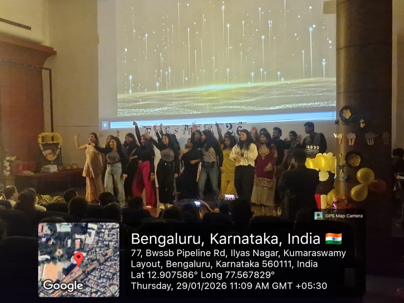 Felicitation and crowning of Mr. and Ms. Fresher winners
