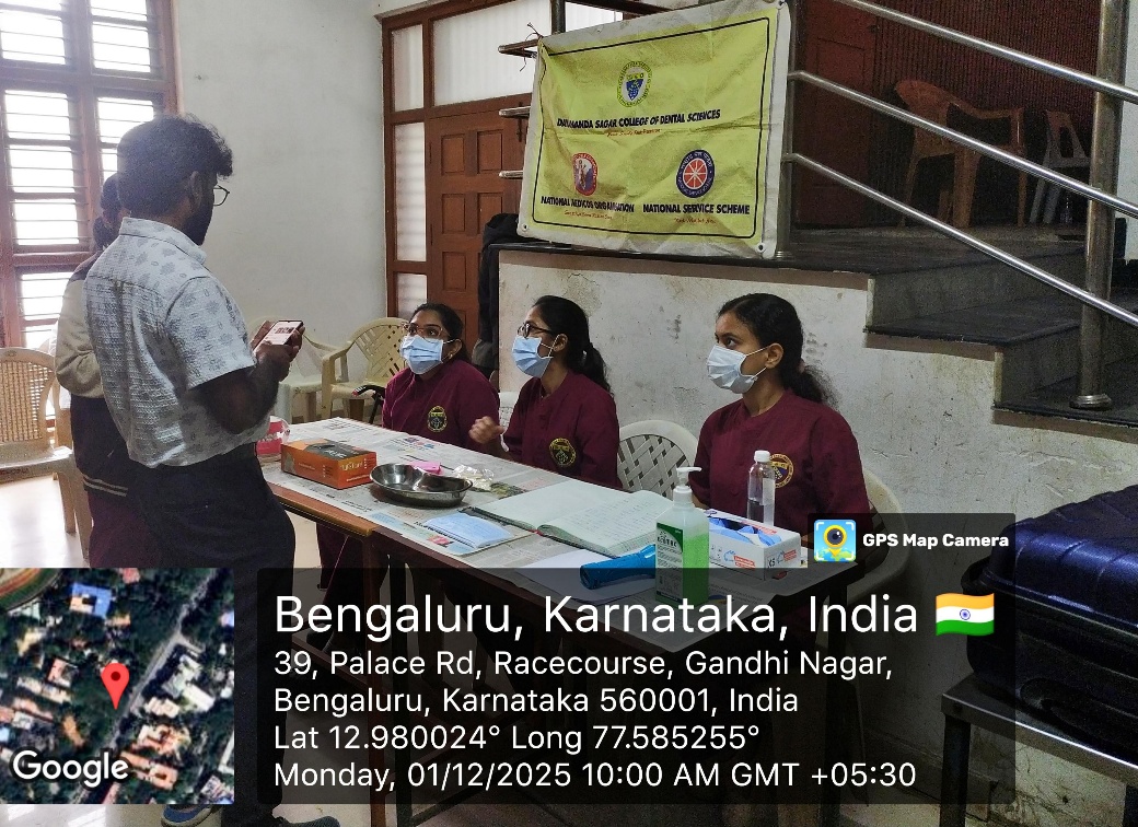 Group photo of the dental team