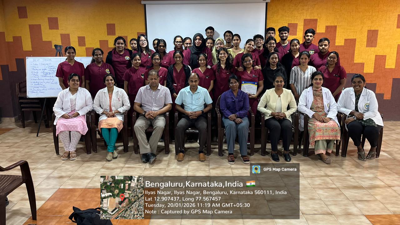 Group photograph of students and faculty at the end of the Soft Skill Development Programme