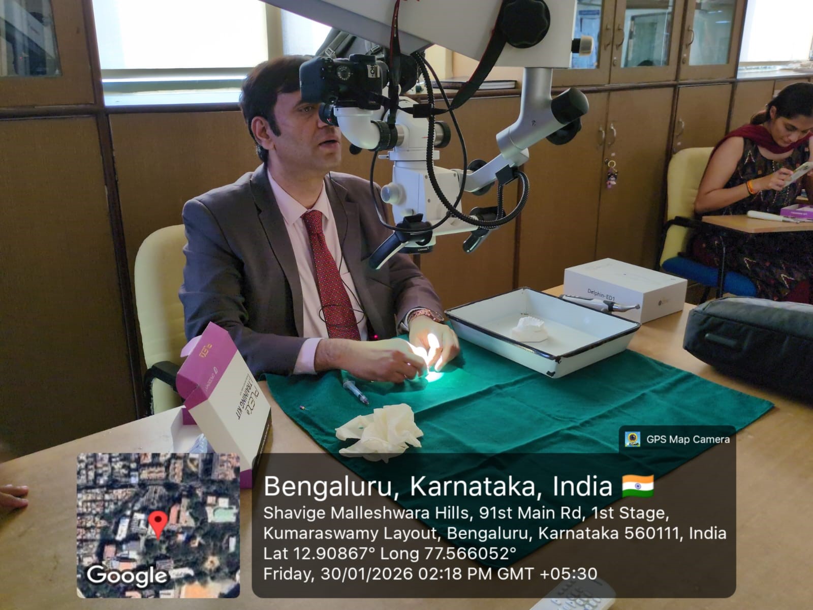 Group photograph of students and faculty after the program